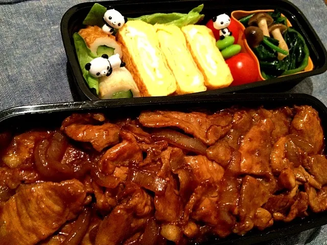 Snapdishの料理写真:焼肉弁当|古澤愛紀さん