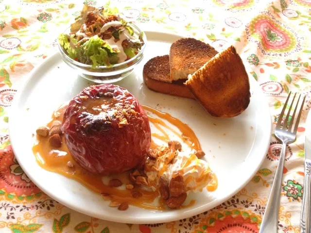 焼きリンゴランチ☆|ありなさん