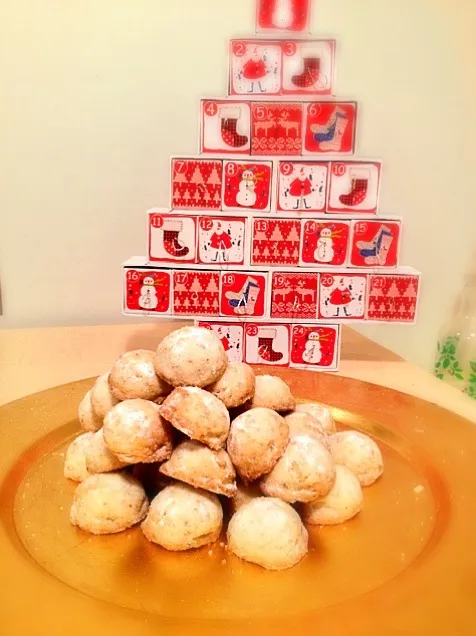 Snow ball cookies|charさん