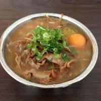 豚もやし生卵トッピング味噌ラーメン|前さんさん