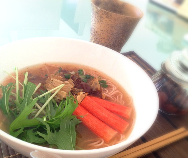 梅そうめん汁 柚子胡椒風味 Sasa Snapdish スナップディッシュ Id Tjbtaa