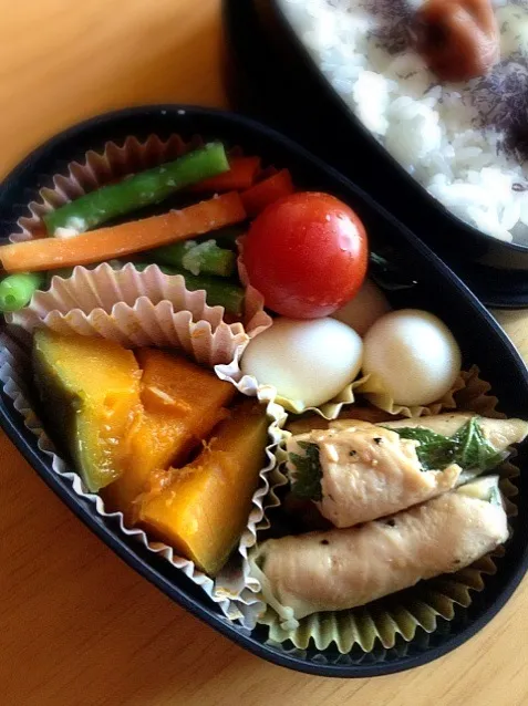 鶏ささみのチーズ巻き弁当|tomoさん