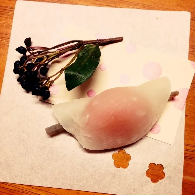 Snapdishの料理写真:母の手作り花びら餅！|あべゆめこさん