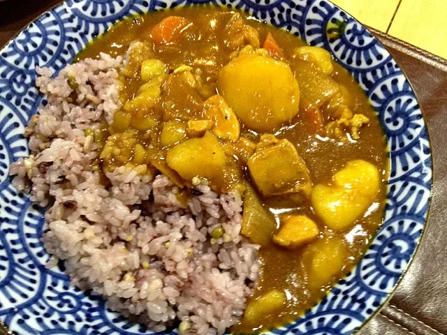 雑穀米のチキンカレー|宮尾益人さん