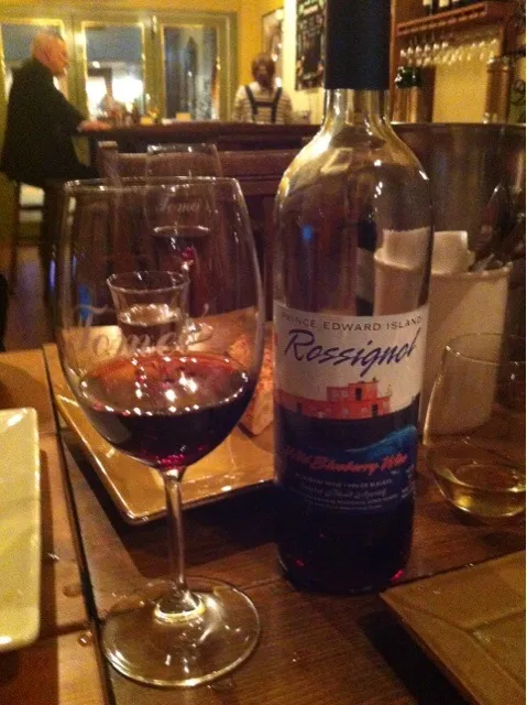 Wild Blueberry Wine from Rossignol Winery in Prince Edward Island|PegaOさん