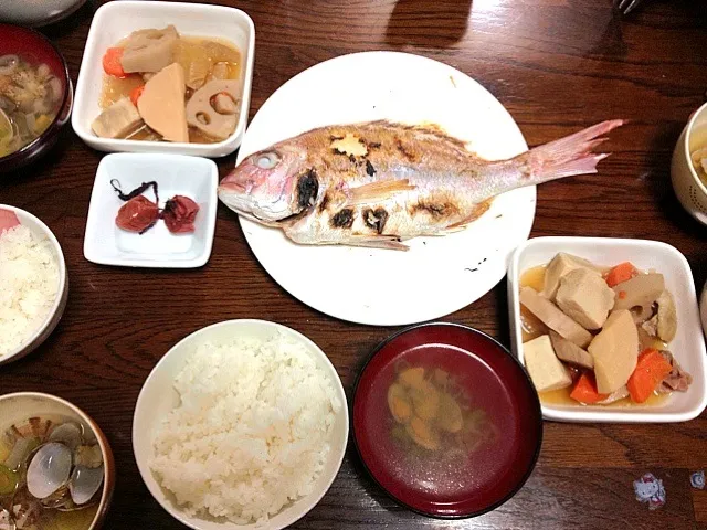 Snapdishの料理写真:なんちゃってお食い初め|萌♡さん