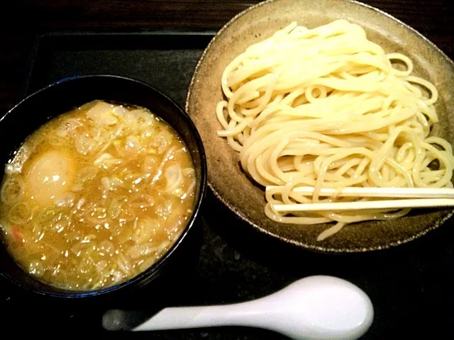 温つけ麺 柚子風味|凡出犬さん