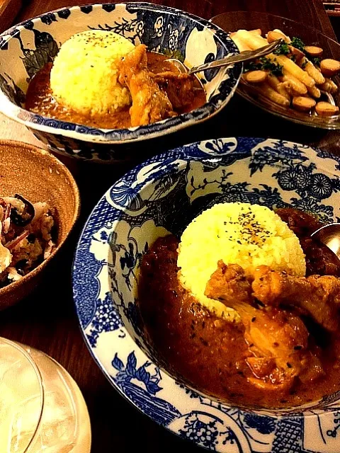 Snapdishの料理写真:完成〜🌟旦那ごはん！のインドカレー🍛|kayoさん