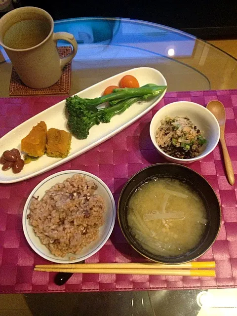 シンプル黒豆納豆ご飯！|みどりさん