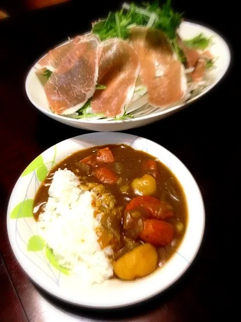 昨夜は野菜のみのカレー|よしさん