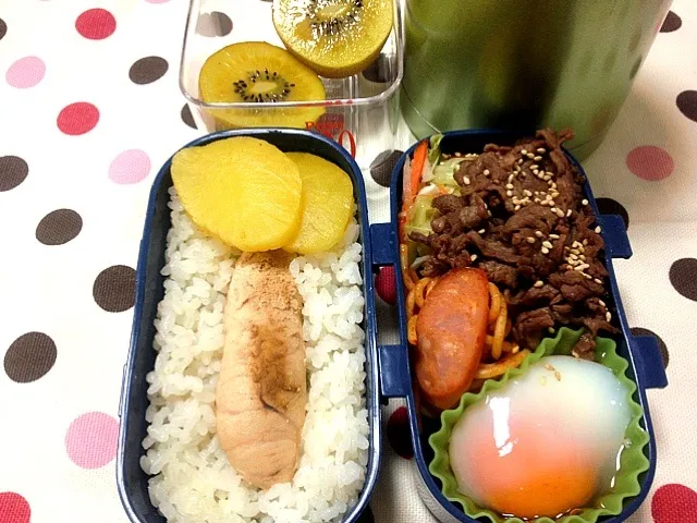 Snapdishの料理写真:小6男子塾弁当(夕食)|Takayukiさん