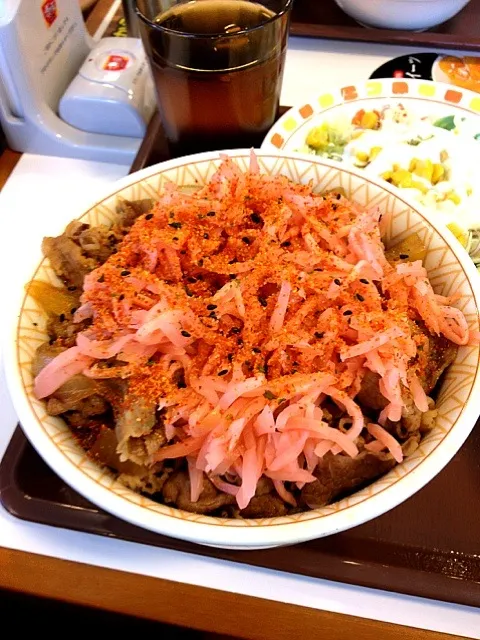 すき家、牛丼30円引きだよ|西田聡さん