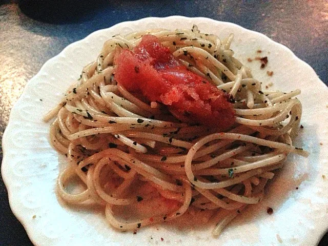 明太ペペロンチーノ♪|tku🍅🍝🍜🍝🍜🍝🍅さん