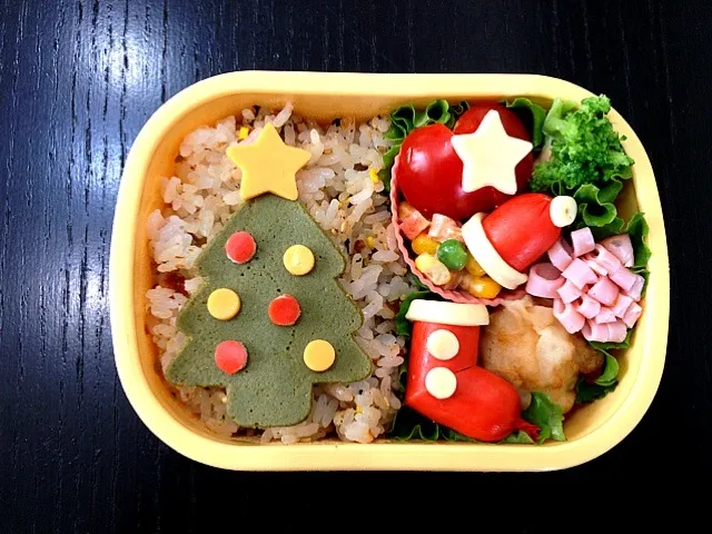 X'masツリー弁当♪|みちかさん