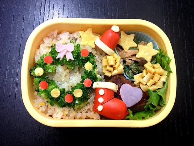 X'masリース弁当♪|みちかさん