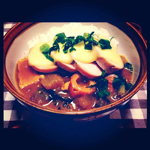 Snapdishの料理写真:今日のトモコンダテはお母さんの大根の煮物リメイク和風カレー♪|🇯🇵ともこちゃん。さん