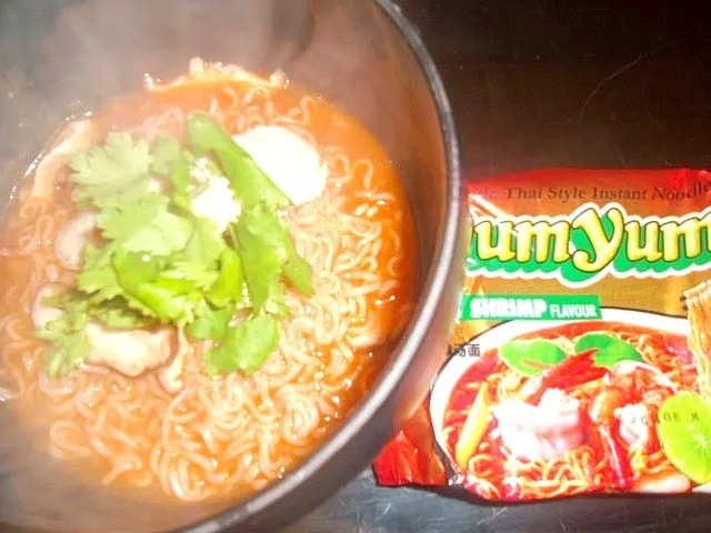 Snapdishの料理写真:Tom Yum Noodles☆ﾄﾑﾔﾑｸﾝﾗｰﾒﾝ|🌈Ami🍻さん