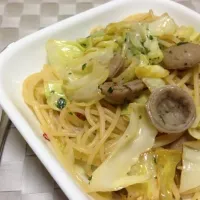 Snapdishの料理写真:冷蔵庫の余り物deパスタ|りさんさん