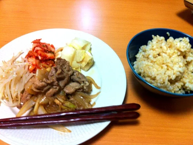 生姜焼き定食のつもり|澤田 佳さん