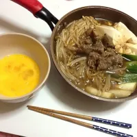 フライパンすき焼き|ろくさんさん