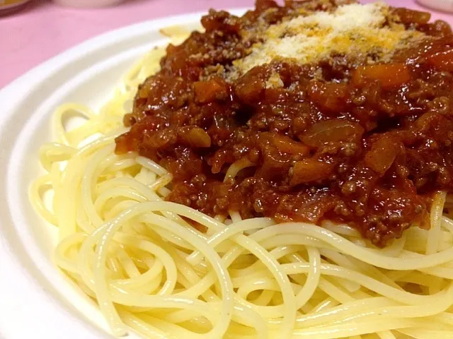 ミートソーススパゲッティ|わたたさん