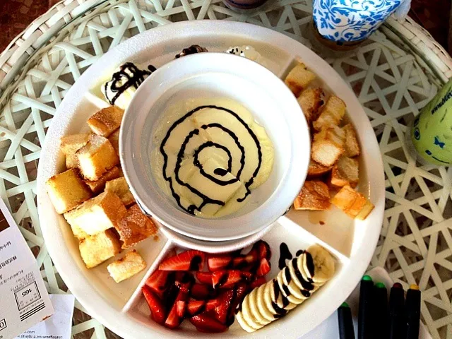 White choc -fondue|Watashiさん