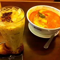 Thai Tomyam Kung and Mexican coffee.|karen chan lye mayさん