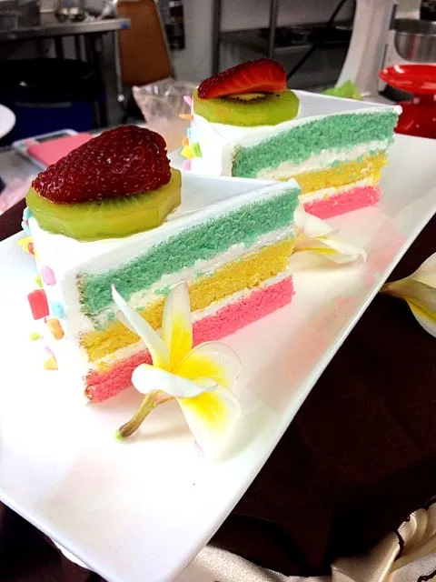 Rainbow cake|beltさん