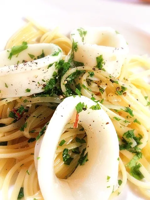 いかペペロンチーノ|15ちゃんさん