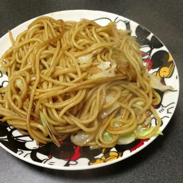 焼きそば|まなみしょこらさん