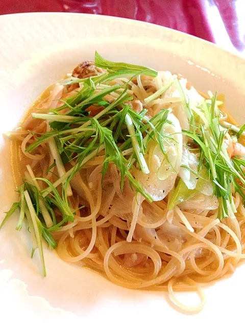 在来野菜の海鮮パスタ|yumieさん