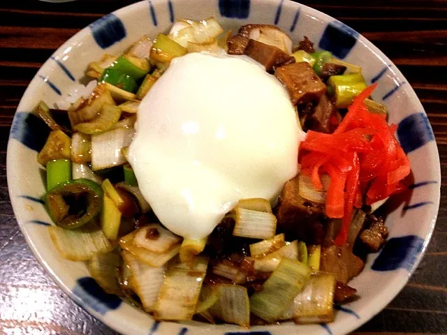 ネギチャーシュー丼|マフさん