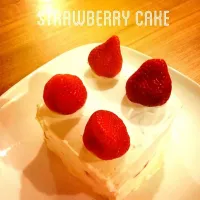 Snapdishの料理写真:イチゴのショートケーキ|リタルダンドさん