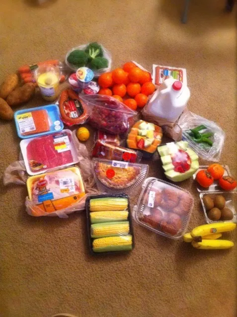 Snapdishの料理写真:Life in USA.   Food for half week|sherryさん