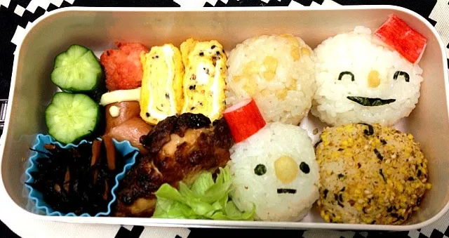 雪だるま弁当|休日限定ままさん