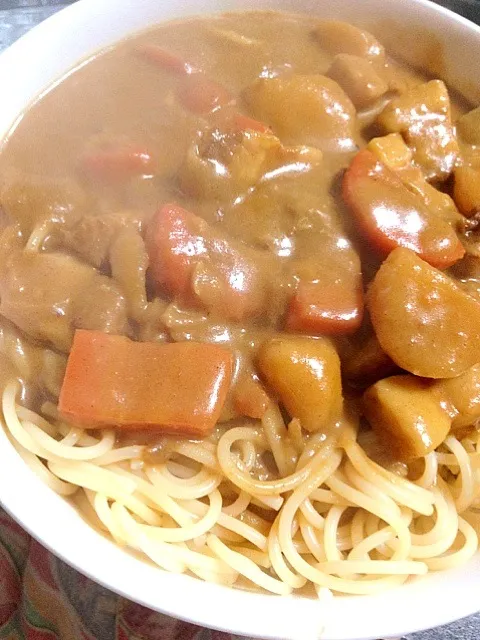 カレースパゲティ|香りの元さん