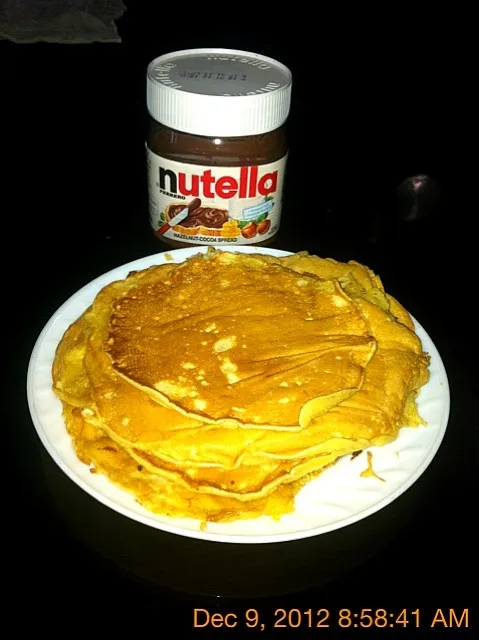 Pancakes + dad & migo = happiness! Happy sunday to all<3|unicoandunicaさん