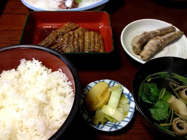 うなぎ蒲焼定食|ベタママさん