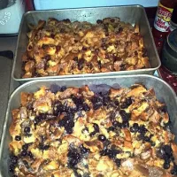 bread pudding- blueberry and chocolate chip|martha jeffersonさん