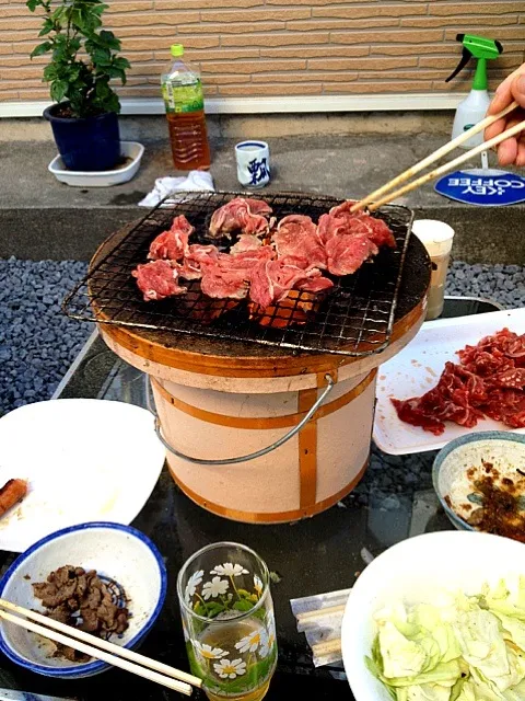 七輪で焼き肉|ringo.oさん