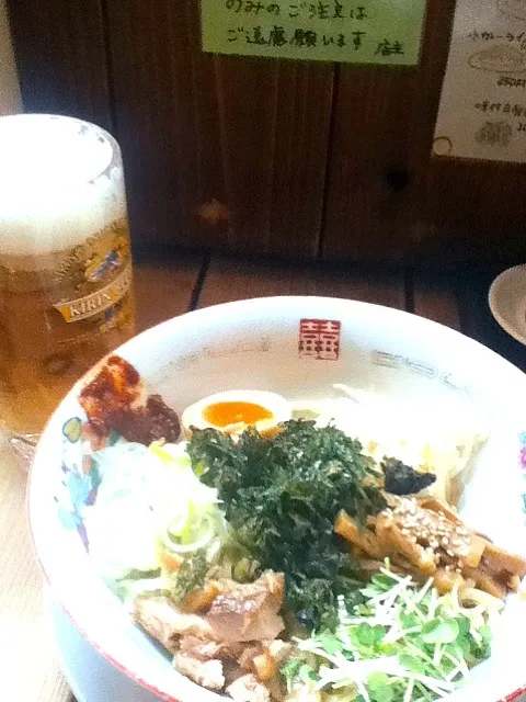 油そば＆ビール☆ヾ(＠⌒ー⌒＠)ノ|シュンさん