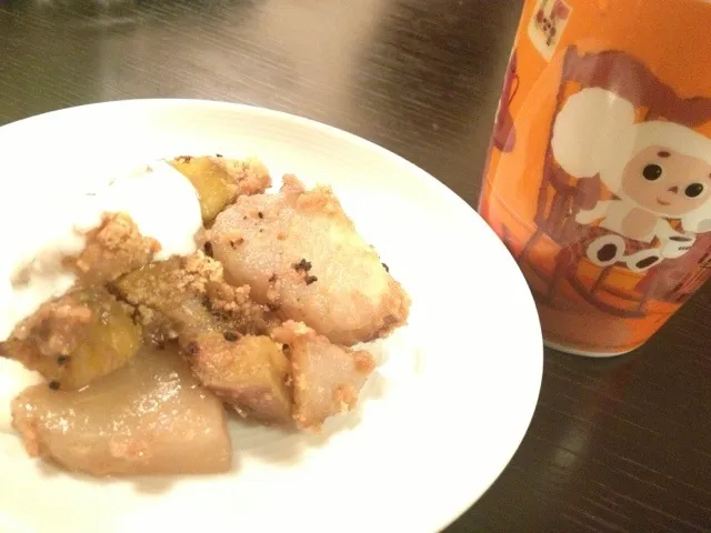 Pear and sweet potato crumble|松浦有里さん