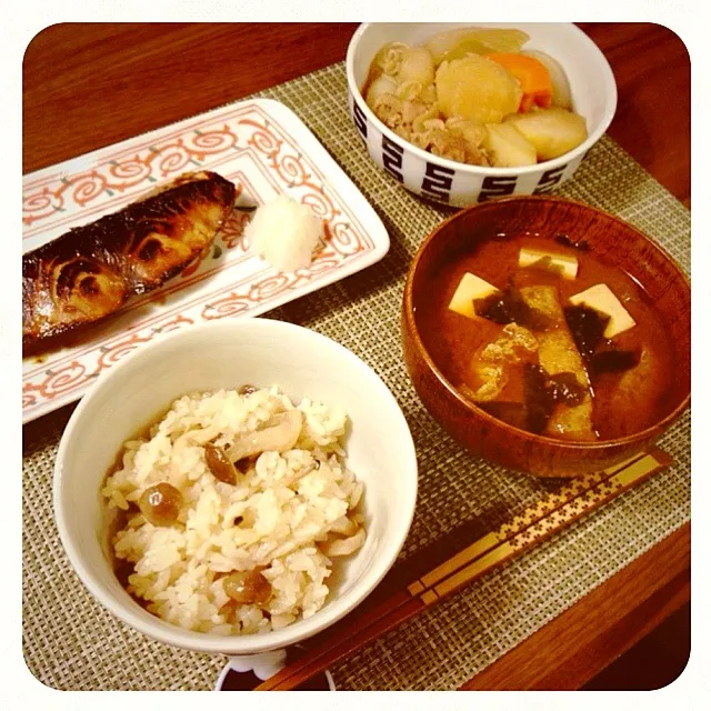 Snapdishの料理写真:晩ご飯 2012.12.9|♡Ayumi♡さん