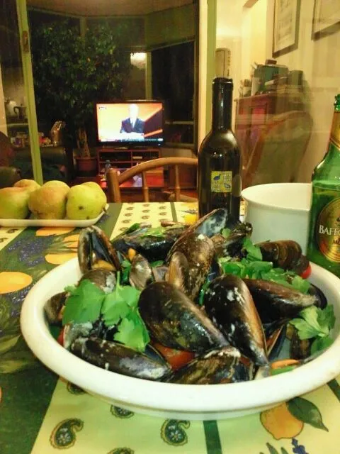 cozze  al vino bianco|hiluckyさん