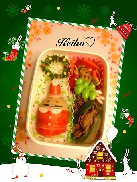 娘のお弁当🎄|佳子さん