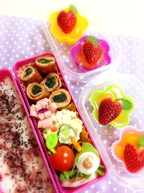 最後のお弁当🍒|麻希さん