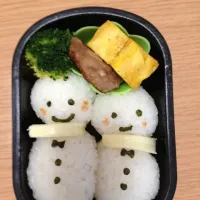 雪だるま弁当|しいさん