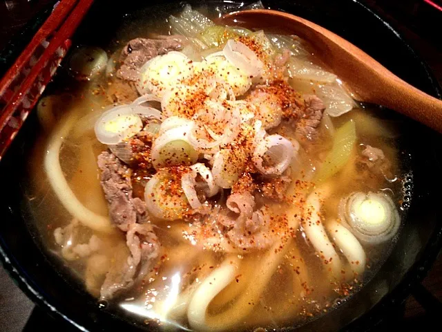 おでんの素で肉うどん❤|きっきー🥰さん