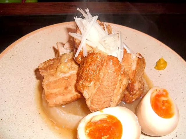 Braised pork Nagasaki-style&soft boiled egg☆豚の角煮と半熟卵|🌈Ami🍻さん