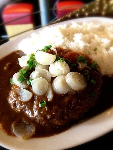 メンチカツカレーらっきょうコテンコテン乗せ|yukさん